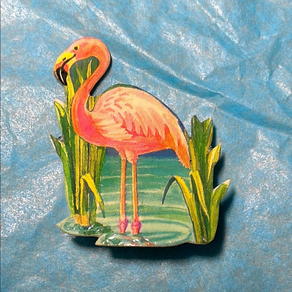 Flamingo Bird Pin